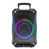N-Gear FLASH1040 10'' Portable Karaoke Speaker with 1x Wireless Mic LED Lights USB & BT