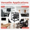 Lumivida 12U Open Frame Server Rack CAB-017-12U