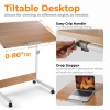 Lumivida Computer Tray Desk Mobile Height Adjustable 50x80cm FWS10-4 Lumivida Computer Tray Desk Mobile Height Adjustable 50x80cm FWS10-4