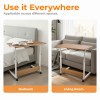 Lumivida Computer Tray Desk Mobile Height Adjustable 50x80cm FWS10-4 Lumivida Computer Tray Desk Mobile Height Adjustable 50x80cm FWS10-4