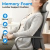 Lumivida Ergonomic Lumbar Support Cushion with Memory Foam & Mesh Cover RLC01-1 Lumivida Ergonomic Lumbar Support Cushion with Memory Foam & Mesh Cover RLC01-1