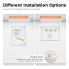 Lumivida Whiteboard Magnetic Dry-Erase Wall-Mounted Medium WB02-2