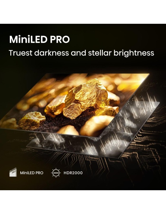 Hisense 85U7Q PRO 85'' 4K Smart QLED MINI LED 165hz TV