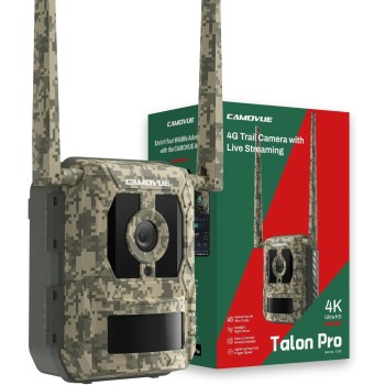 Reolink Camovue Talon Pro S130 4K 4G Wildlife Battery Solar Camera (with Lithium Battery included)