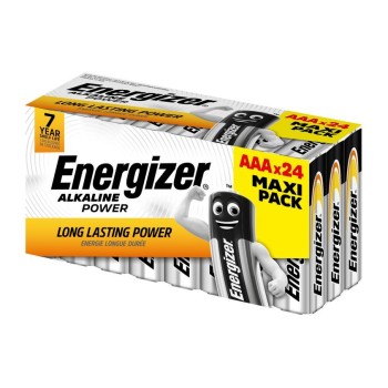 Energizer Alkaline Power AAA Batteries (24pcs) pack
