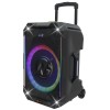 N-Gear FLASH1240 12'' Portable Karaoke Speaker with 1x Wireless Mic LED Lights USB & BT