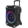 N-Gear FLASH1540 15'' Portable Karaoke Speaker with 1x Wireless Mic LED Lights USB & BT