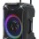 N-Gear FLASH1540 15'' Portable Karaoke Speaker with 1x Wireless Mic LED Lights USB & BT