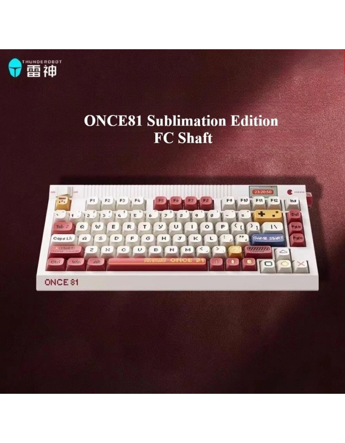 Thunderobot ONCE81 Tri-mode 2.4GHz-BT-USB C Gaming Mechanical Keyboard Thunderobot ONCE81 Tri-mode 2.4GHz-BT-USB C Gaming Mechanical Keyboard