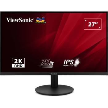 Viewsonic Monitor VA 27'' 2K IPS 75Hz HDR 10 Dual HDMI & DisplayPort VA2708-2K-HD-2