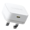 Baseus Charger Wall 20W USB-C PALM Series UK White Baseus Charger Wall 20W USB-C PALM Series UK White