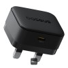 Baseus Charger Wall 20W USB-C PALM Series UK Black Baseus Charger Wall 20W USB-C PALM Series UK Black