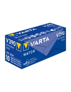 Varta Silver Oxide Coin Cell Battery 390 SR54 SR1130SW (Low Drain)