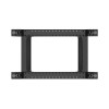 Lanberg Open Rack 19" 22U Adj.Depth 600-1000mm Black