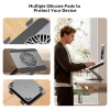Unitek OT1098A Laptop Stand with 360 Rotation & Detachable Cooling Fan Unitek OT1098A Laptop Stand with 360 Rotation & Detachable Cooling Fan