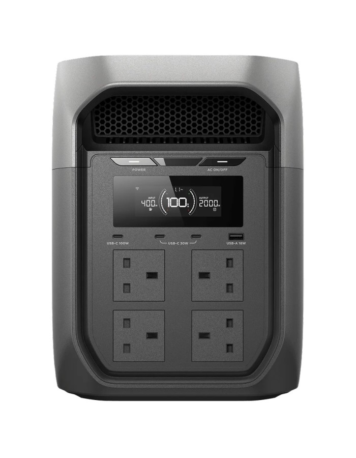 EcoFlow PS DELTA 3 Max Portable Power Station 2048Wh 2400W PV500W
