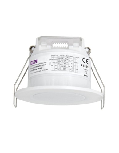 HDL Sensor Recessed Mount LifeBeing & LUX Presence MSA200D RC