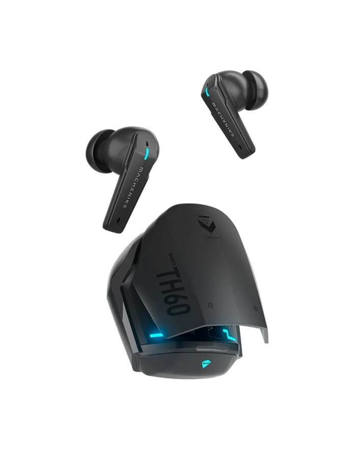 Machenike TWS Earphones TH60 , Ultra-Low Latency, Active Noise Cancelling Mic, 36-Hour Battery Life, IPX5 , VR, Switch, Pc, Phone Machenike TWS Earphones TH60 , Ultra-Low Latency, Active Noise Cancelling Mic, 36-Hour Battery Life, IPX5 , VR, Switch, Pc, Phone