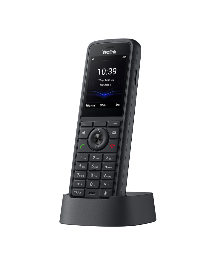 Yealink IP Phone Cordless DECT Handset 1.8" Rugged IP67 & Bluetooth without DECT Base W59R PRO