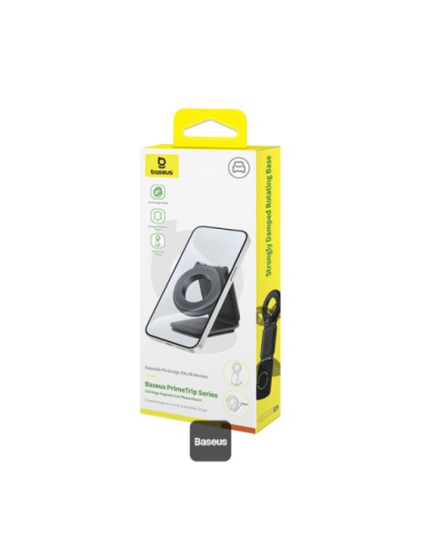 Baseus Car Charger Wireless Dash Magnetic PrimeTrip Series C02 Black