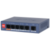 Dahua PoE Cloud Switch 4port +2UP 60W CS4006-4ET2GT-60