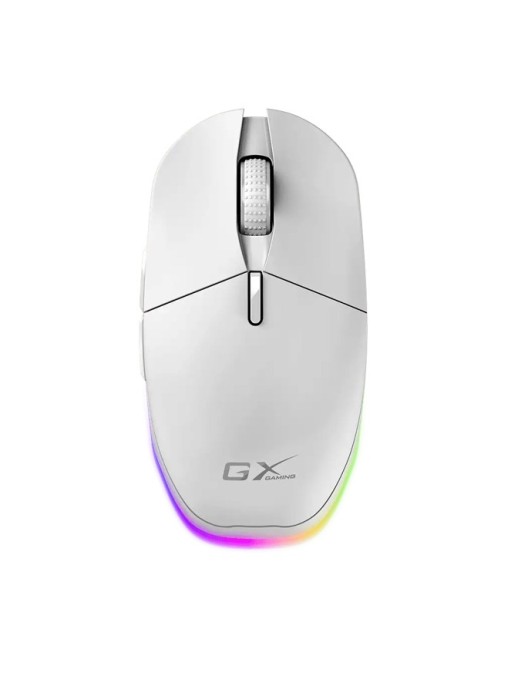 Genius Gaming Mouse Wireless+BT Recharg RGB AI 3200DPI Scorpion M8250 White