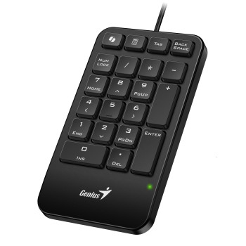 Genius Keyboard Numeric Pad Wired AI w/Palm Rest USB-A NumPad 125