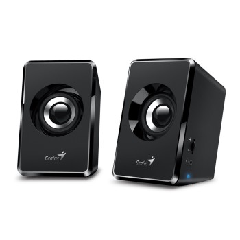 Genius PC Speakers 2.0 6W 3.5mm USB Powered Black SP-U125