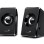 Genius PC Speakers 2.0 6W 3.5mm USB Powered Black SP-U125