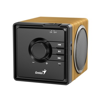 Genius Mobile Speaker Portable BT 6W SP-916BT Pine Wood