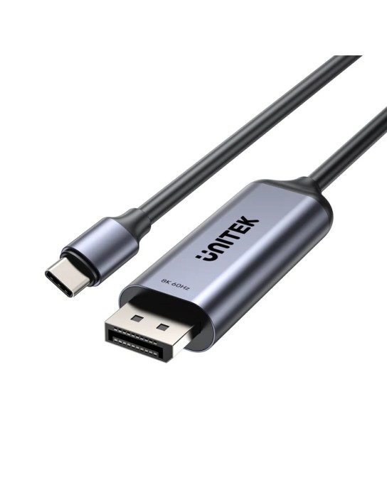 Unitek Converter USB-C to DP Cable 8K60Hz 1.8m Bidirectional V1423D Unitek Converter USB-C to DP Cable 8K60Hz 1.8m Bidirectional V1423D