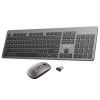 Unitek IT Keyboard & Mouse Combo Wireless 2.4GHz English SlimDuo T054 Space Grey Unitek IT Keyboard & Mouse Combo Wireless 2.4GHz English SlimDuo T054 Space Grey
