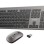 Unitek IT Keyboard & Mouse Combo Wireless 2.4GHz English SlimDuo T054 Space Grey