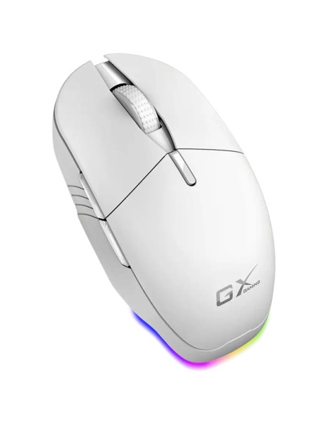 Genius Gaming Mouse Wireless+BT Recharg RGB AI 3200DPI Scorpion M8250 White