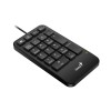 Genius Keyboard Numeric Pad Wired AI w/Palm Rest USB-A NumPad 125