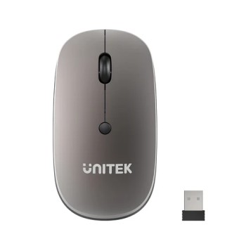 Unitek Mouse Wireless 2.4GHz SlimTrack T060 Space Grey Unitek Mouse Wireless 2.4GHz SlimTrack T060 Space Grey