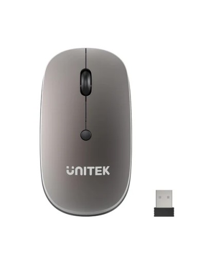 Unitek Mouse Wireless 2.4GHz SlimTrack T060 Space Grey Unitek Mouse Wireless 2.4GHz SlimTrack T060 Space Grey