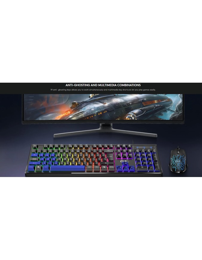 Genius Gaming Combo Mouse & Keyboard Set Scorpion KM-GX3