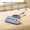 Unitek USB-C Hub 4xUSB-A 5Gbps & USB-C Power Port & 80cm Cable H1337B Unitek USB-C Hub 4xUSB-A 5Gbps & USB-C Power Port & 80cm Cable H1337B