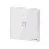 Sonoff T2EU1C-RF Smart Wall Touch Switch 1-Button White Sonoff T2EU1C-RF Smart Wall Touch Switch 1-Button White