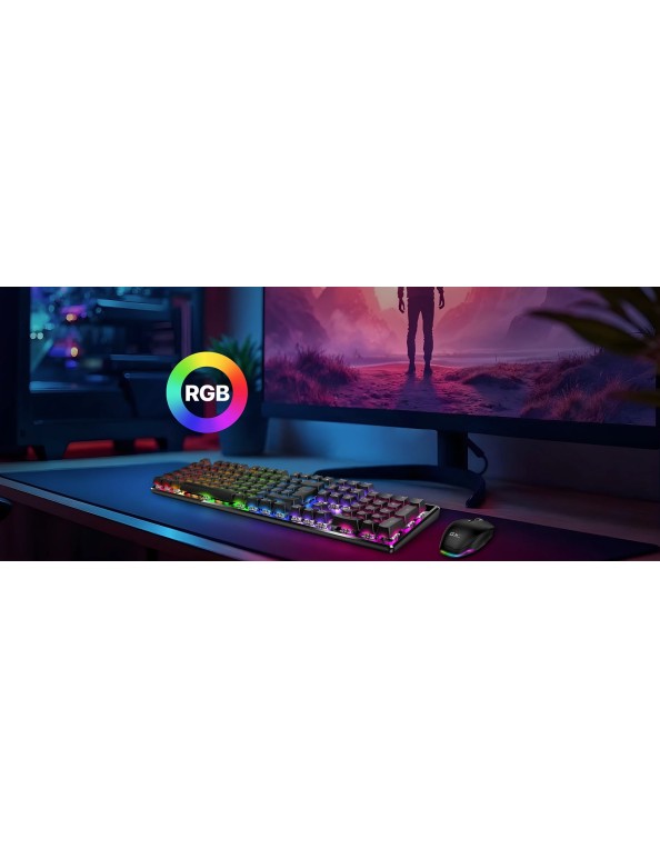 Genius Gaming Keyboard Mechanical Full Size Backlit Brown Switches K12 Genius Gaming Keyboard Mechanical Full Size Backlit Brown Switches K12