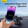 Baseus Car Holder Dash/Wind Gravity Telescopic Suction UltraControl Pro Series Black Baseus Car Holder Dash/Wind Gravity Telescopic Suction UltraControl Pro Series Black