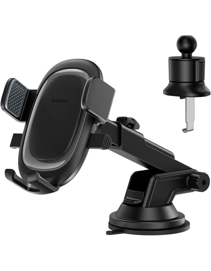 Baseus Car Holder Dash/Wind Gravity Telescopic Suction UltraControl Pro Series Black Baseus Car Holder Dash/Wind Gravity Telescopic Suction UltraControl Pro Series Black