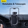 Baseus Car Holder Dash/Wind Gravity Telescopic Suction UltraControl Pro Series Black Baseus Car Holder Dash/Wind Gravity Telescopic Suction UltraControl Pro Series Black
