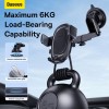 Baseus Car Holder Dash/Wind Gravity Telescopic Suction UltraControl Pro Series Black Baseus Car Holder Dash/Wind Gravity Telescopic Suction UltraControl Pro Series Black