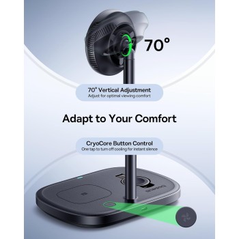 Baseus Charger Desktop Wireless 3in1 EnerFill FS41 TEC Cooling (45W Adapter EU + 1m C to C Data Cable Black Included) Baseus Charger Desktop Wireless 3in1 EnerFill FS41 TEC Cooling (45W Adapter EU + 1m C to C Data Cable Black Included)