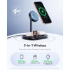 Baseus Charger Desktop Wireless 3in1 EnerFill FS41 TEC Cooling (45W Adapter EU + 1m C to C Data Cable Black Included)