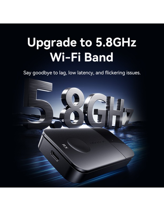 Vention ADOBB 4K USB-C to HDMI Wireless Transmitter-Receiver