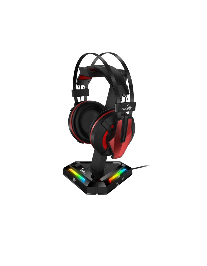 Genius Gaming Headphone LED Stand with USB Hub GX-UH100