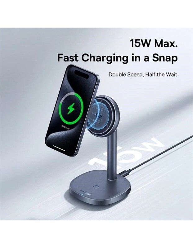 Baseus Orbit 2 Pro Air-Cooled Qi2 20W Desktop Wireless Charger (15W for Phone + 5W for Earphones) Baseus Orbit 2 Pro Air-Cooled Qi2 20W Desktop Wireless Charger (15W for Phone + 5W for Earphones)